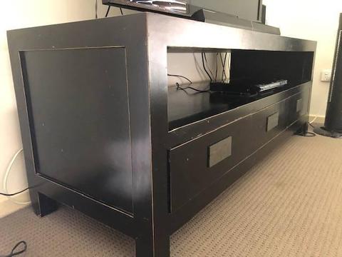TV Unit & Hall Table/Console (Rustic Japanese Style)
