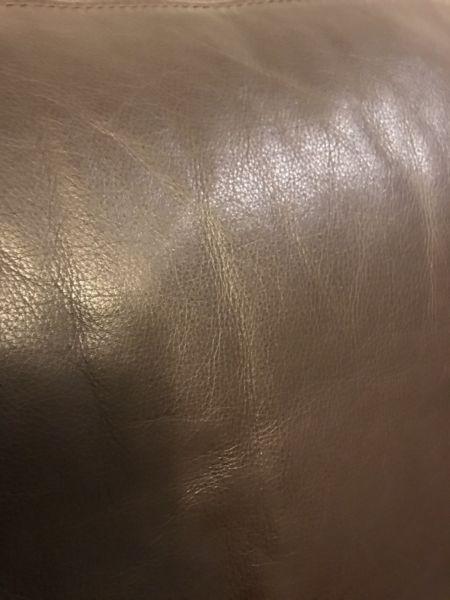 Coricraft leather lounge suite