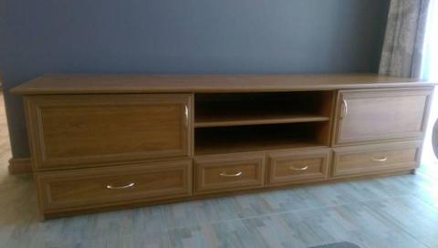 Custom Made TV Cabinet Solid Timber
