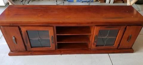 Solid Timber TV Entertainment Unit
