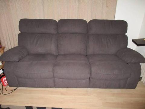 Recliner Lounger Suite, 3 seater 2 seater