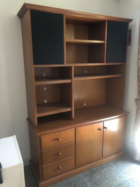 Large Solid Timber Entertainment Unit