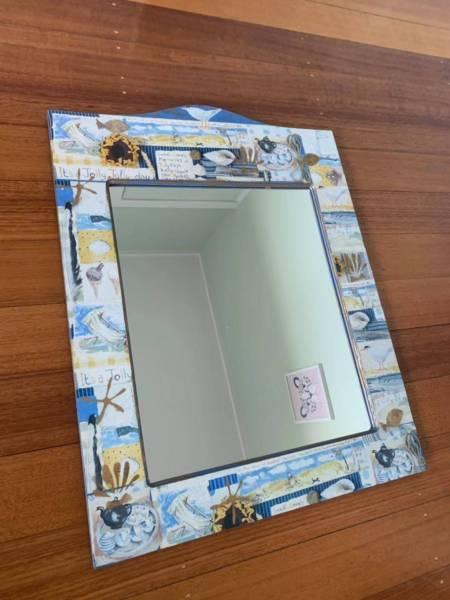 Wall Mirror wooden frame
