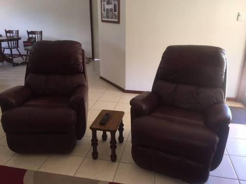 Leather Lounge - 4 seater