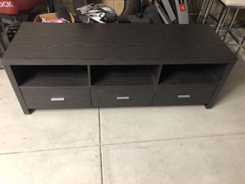 Matching TV unit and bookcase