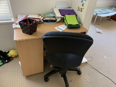 Study table (for kids or elders) and chair