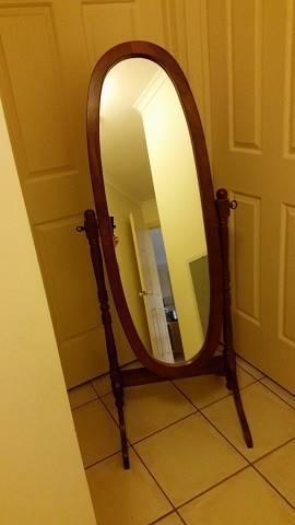 full length free standing mirror