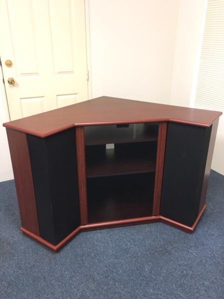 Corner TV cabinet