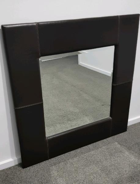 Large Mirror (Leather Frame)