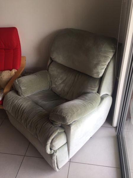 3 seater couch and recliner
