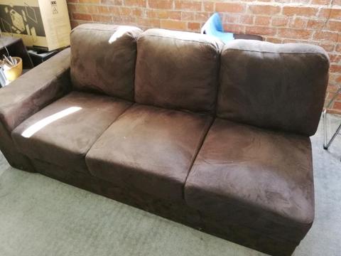 4 Seat fabric corner sofa