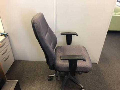 Comfortable, adjustable office chairs. 11 available