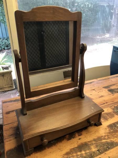 Cheval Mirror with drawer