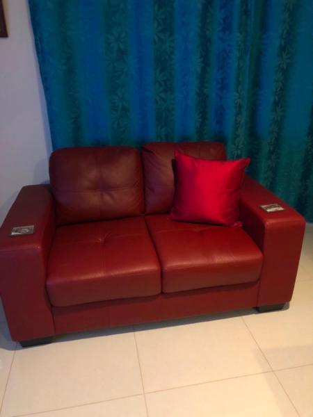 Couches 2 x 2 seater Sturdy construction