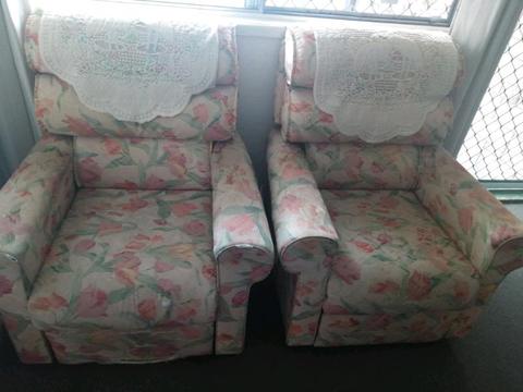 Recliners and 3 seater