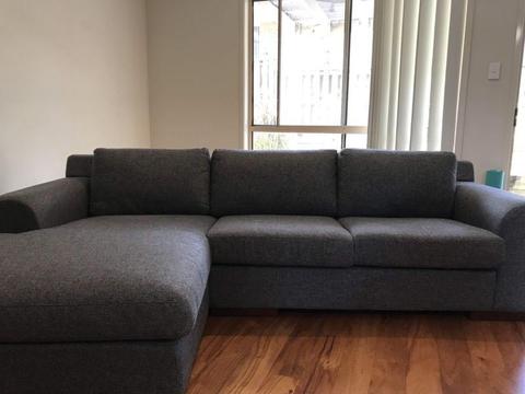 Plush - Colt 2.5 Seater Sofa with left hand chase