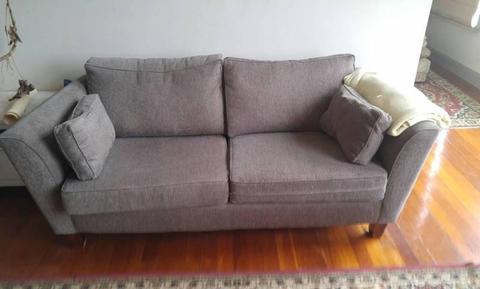 Brown Corduroy Couch/Sofa GOOD CONDITION