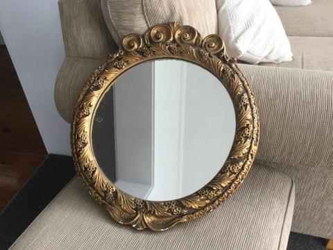 Ornate French Style Mirror