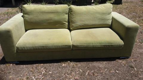 Free green sofa