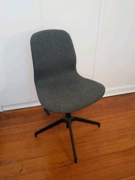 Office Chair - Modern Dark Grey $95