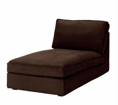 Brown Kivik Chaise Lounge Cover