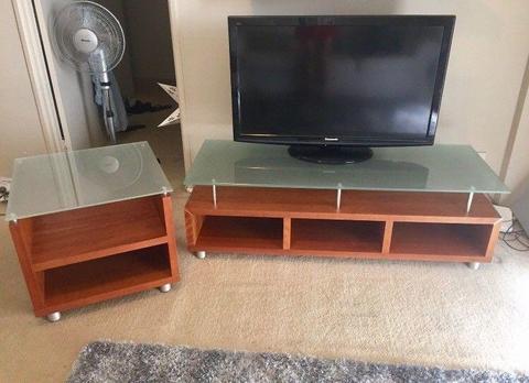 TV cabinet and side table