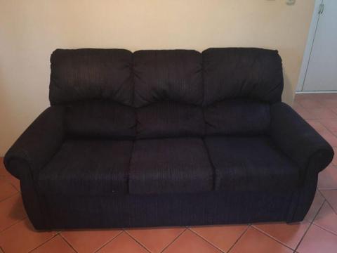 3 seat navy blue sofa - your new best friend (PICK UP ONLY)