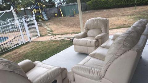 Recliner x2and 3 seater set