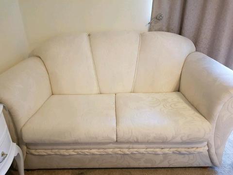 Beautiful white lounge sofa