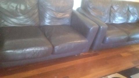Leather Sofa Set with delievery