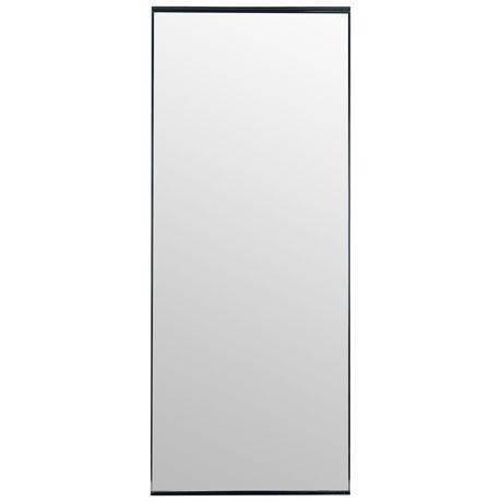 Box Floor/Wall Mirror - Black Frame