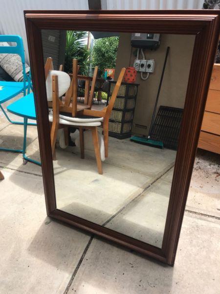 Relocation Sale - wooden mirror