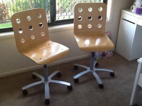 IKEA gas lift office chairs