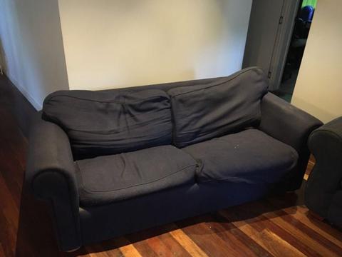 Couch with fold out bed lounge