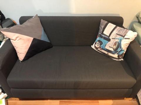 Couch - 2 seater fold out