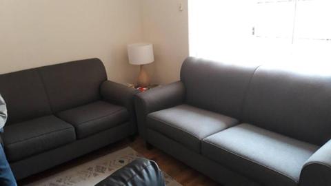 couches sofa pair