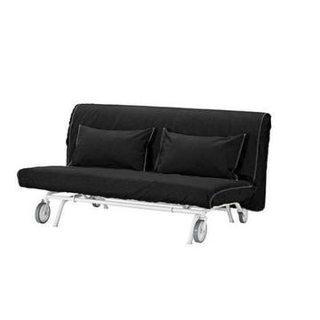 IKEA PS 2 seat couch COVER ONLY sofa-bed Vansta black 901.847.97