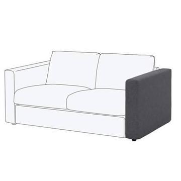IKEA VIMLE Sofa Couch Cover for armrest Gunnard medium grey