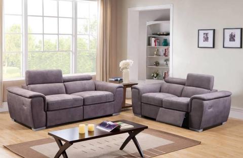 3 & 2 Full Electric Stylish Sofas (4 Recliners)