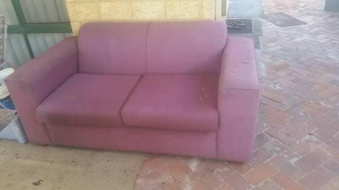 Sofa Lounge Couch Covered used outside under patio $25