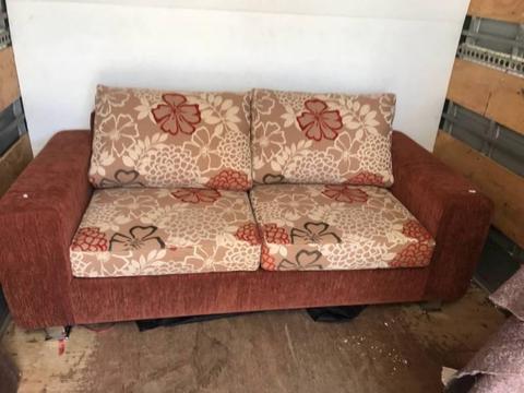 2.5 Seater Fabric Sofa Bed/Futon