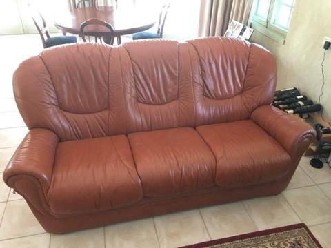 Quality Leather Couch