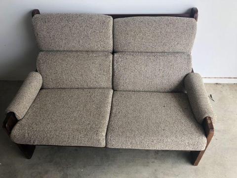 Couch and armchair