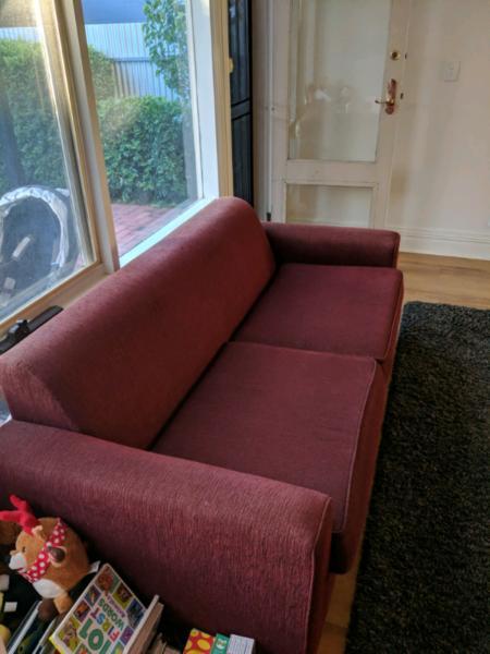 Sofa Bed and Armchair