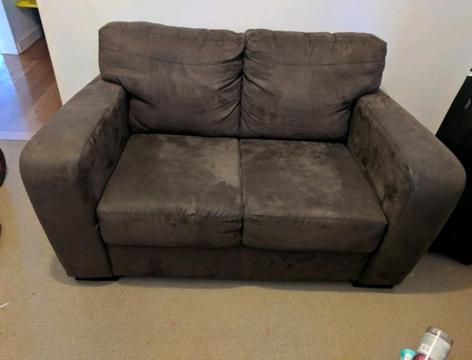 Brown 2 Seater Couch
