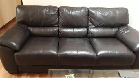 Excellent condition Leather sofa set