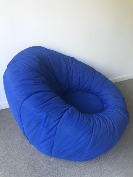 Blue Cushion Chair