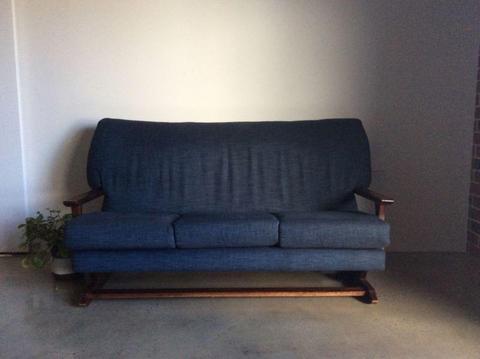 Sofa Lounge Wooden Frame Warwick Fabric 3 Seater