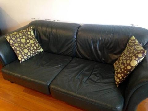 great leather couch $50