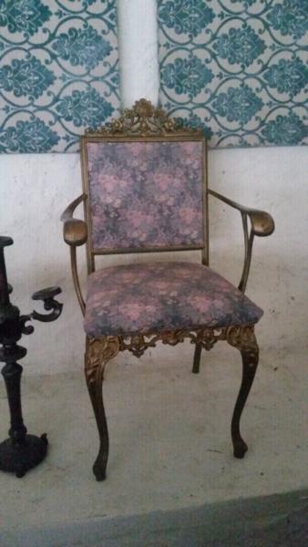 Ornate french style chair